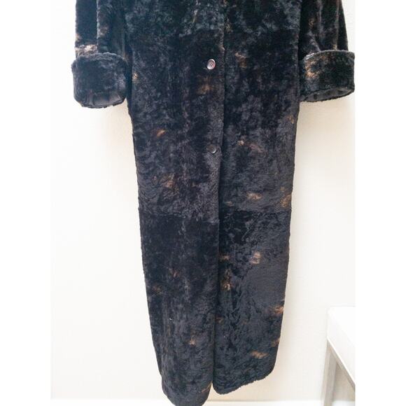 Olivieri Shearling Long Coat - Picture 6 of 12